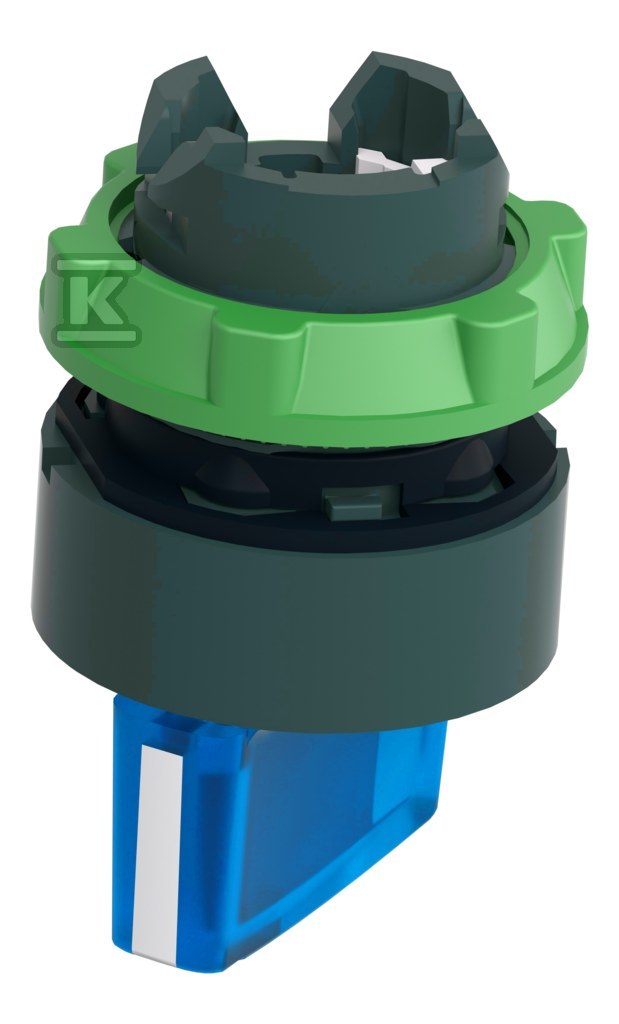 Interruptor 2 posições azul estável LED - ZB5AK1263